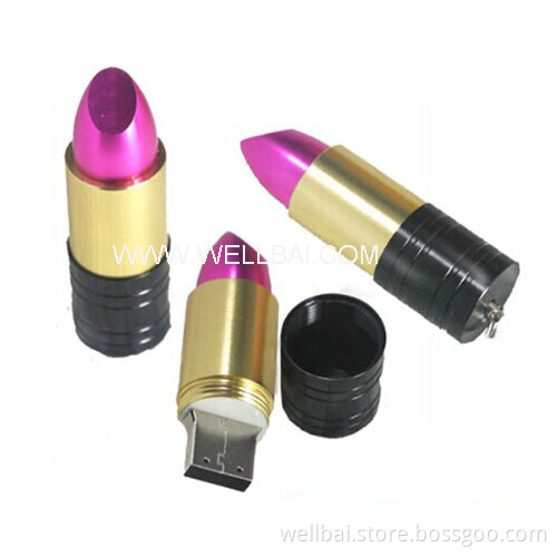 2015 Valentine's Day Gift! Full Capacity Metal Lipstick USB